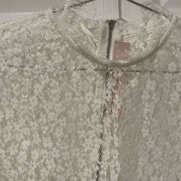 KEEPSAKE the Label Lace Blouse - Cream - Picture 5 of 7